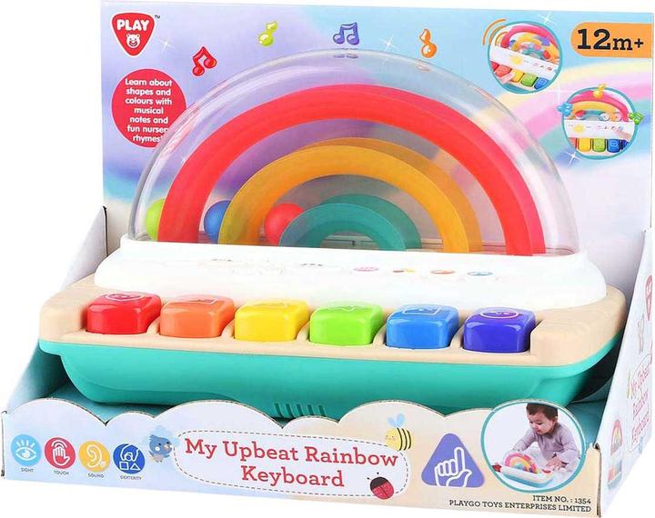 Image du produit PlayGo My Upbeat Rainbow Keyboard B/O *