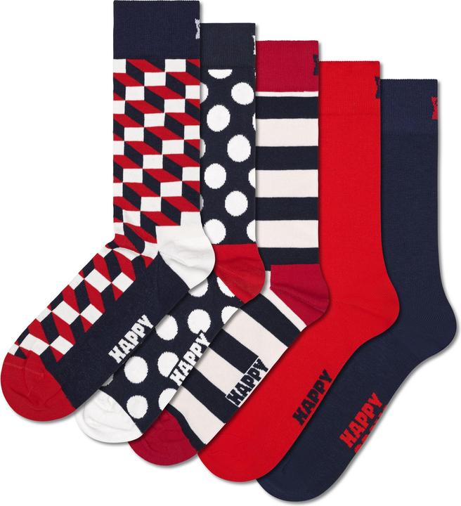 Produktbild Happy Socks Socken Casual Bequem sitzend (5er Pack, 41 - 46)