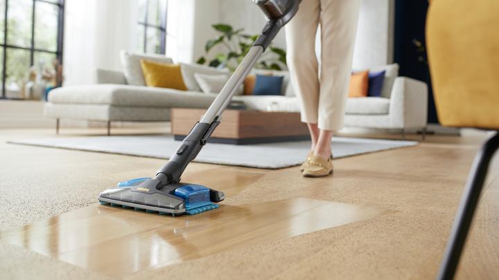 Productafbeelding Philips PowerCyclone 10 technologie snoerloze stofzuiger, zakloos, zwart, 0,6 L, 18,3 l/s, droog/nat, Cyclon