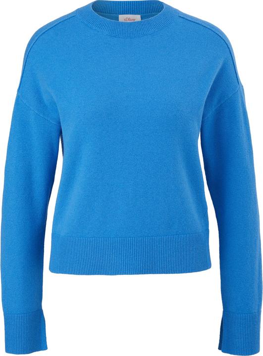 Actual product image s.Oliver Strickpullover Pullover mit geschlitztem Ärmelsaum (32)