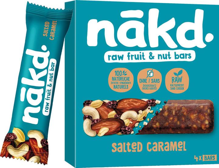 Produktbild Nakd Riegel Raw Bars (140 g, 4 Stk.)