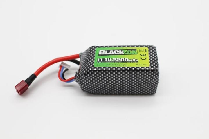 Blackzon Battery Pack (LiPo 11.1V, 1800mAh), w/T-Plug (11.10 V, 2200 mAh)