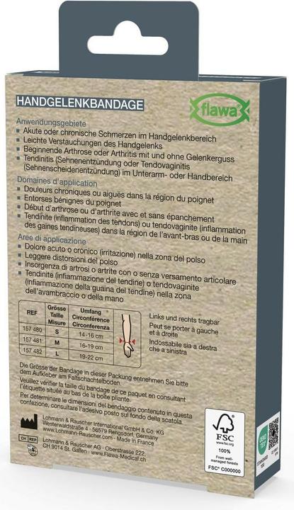 Immagine prodotto Flawa Supporto per il polso S (S)