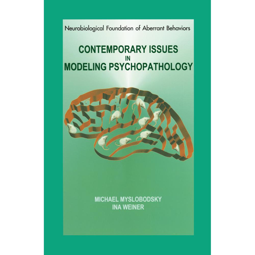 Contemporary Issues in Modeling Psychopathology, Fachbücher