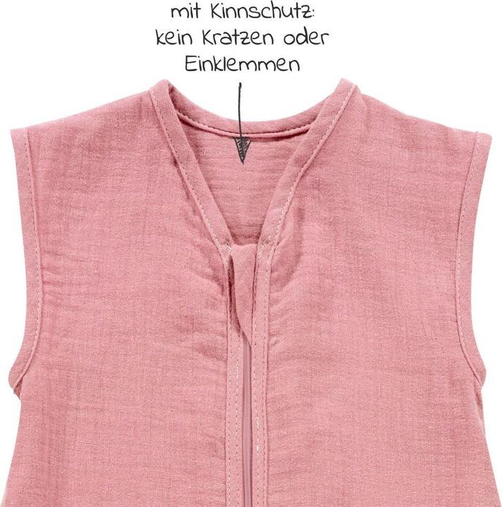 Produktbild Alvi Schlafsäcke Sommer-Schlafsack mit Füssen Musselin / Sleep-Overall (0.5 TOG, Sommer)