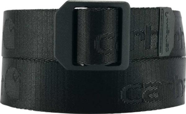 Carhartt Belt Nylon Webbing Ladder Lock Black