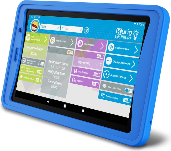 Produktbild KD Toys Kurio Tab Ultra 2 blau (Französisch, Italienisch, Deutsch)