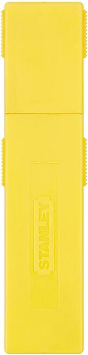 Actual product image Stanley Snapoff blades 111325 Gr.25mm L.110mm Thickness 0,7mm straight 7 snapoff segments (Replacement blade)
