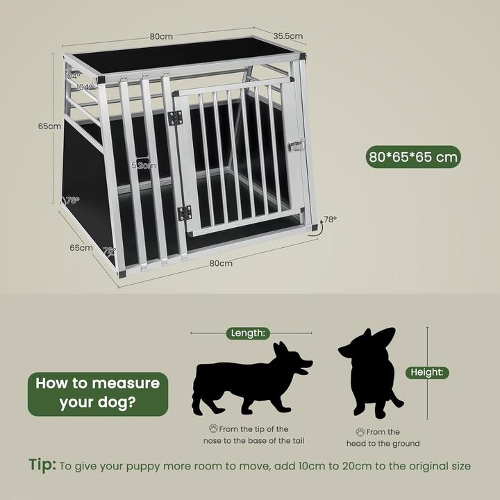 Produktbild Eugad Hundetransportbox für den Kofferraum (Hund, Atmungsaktiv)