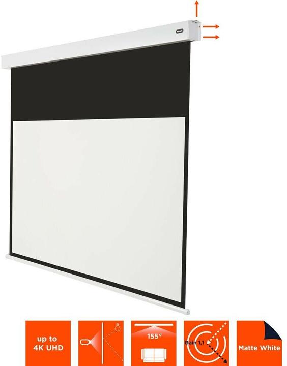 Actual product image Celexon Motor screen Battery V2.0 Motor Pro Plus 320x180 cm 16:9 (57", 16:9)