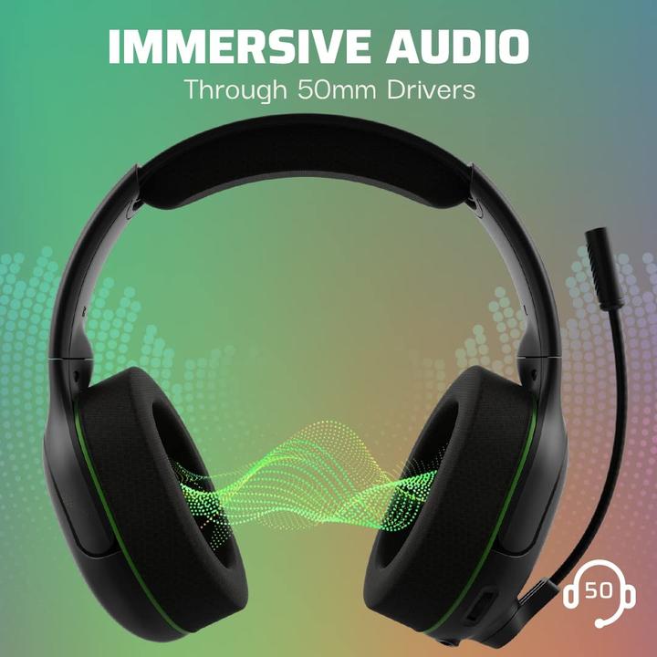 Productafbeelding PDP Airlite Pro - Draadloze Gaming Headset - Zwart - Xbox Series X|S & Xbox One (Draadloze)