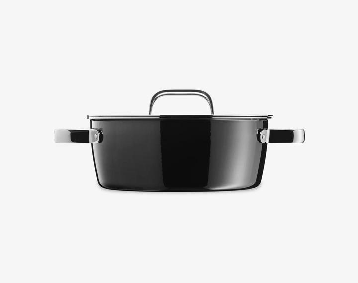 Produktbild WMF Fleischtopf schwarz (24 cm, Kochtopf, Stahl)