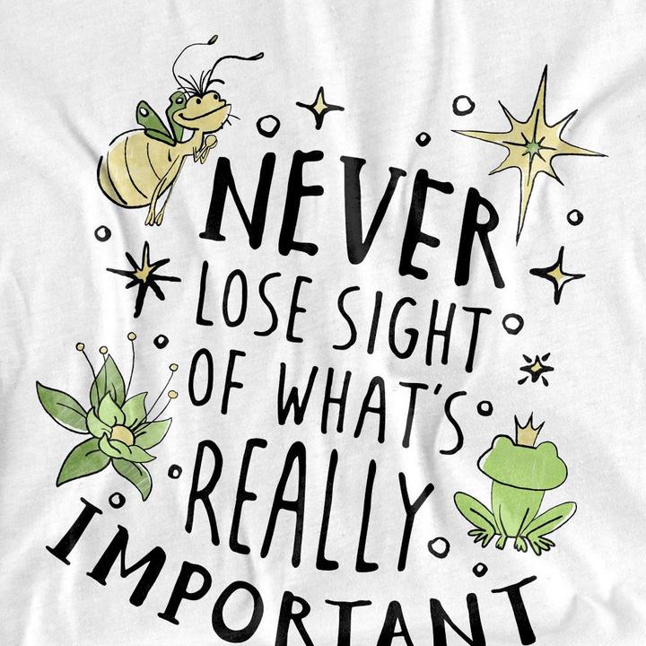 Actual product image Disney Princess Unisex Adult Never Lose Sight T-Shirt (S)