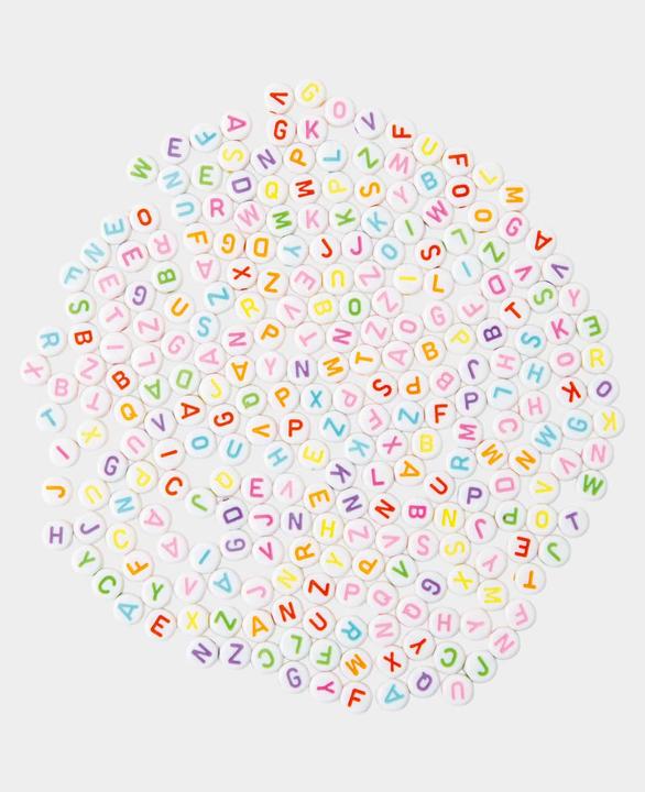 Immagine prodotto I Am Creative Schmuckperlen – Buchstaben rund