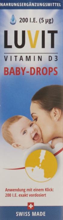 Actual product image Luvit Vitamin Baby Drops (1 Piece, Droplet, 30 g)