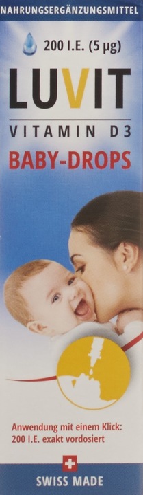 Actual product image Luvit Vitamin Baby Drops (1 Piece, Droplet, 30 g)