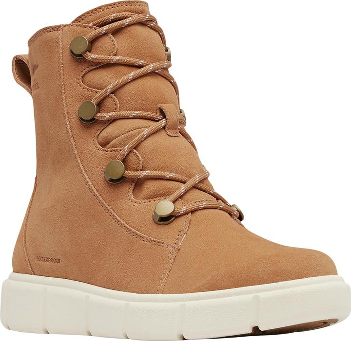 Productafbeelding Sorel EXPLORERâ„¢ III JOAN WP Women's Outdoorlaarzen - Tawny Buff, Chalk - Maat 39.5 (39.5)