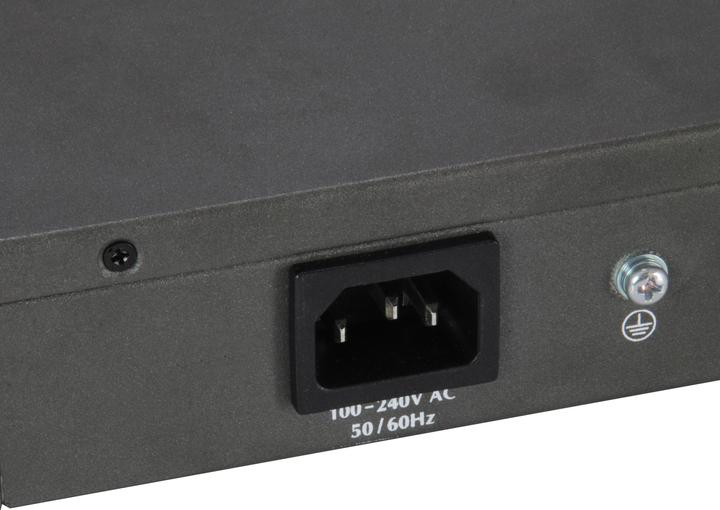 Produktbild LevelOne 48x Ethernet, 4x SFP+, PoE L3 Buffer, AC, 50/60 Hz,.5 (52 Ports)