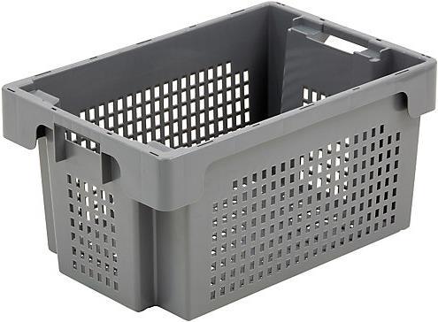 Actual product image kaiserkraft Rotating stacking containers made of HDPE