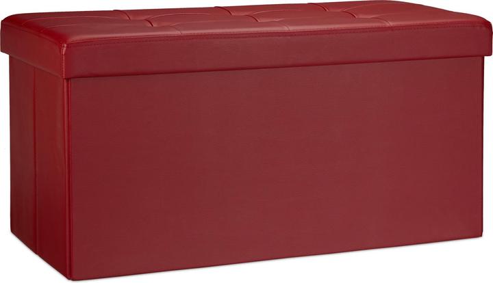 Actual product image Relaxdays Bench storage space (76 cm)