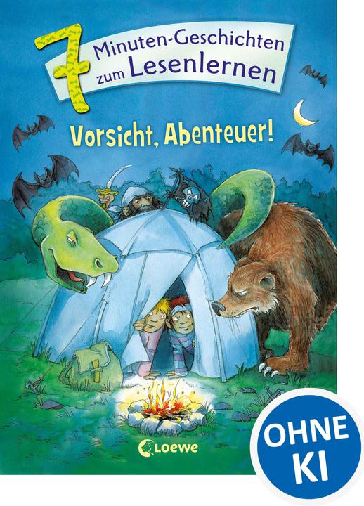 Produktbild Vorsicht, Abenteuer! (Deutsch, Loewe Erstlesebücher, 2011)