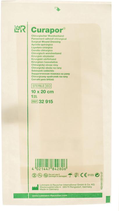 Immagine prodotto Curapor Medicazione chirurgica della ferita 10x20cm sterile (50 x)
