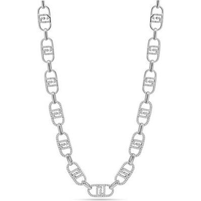 Liu Jo - Women's Steel Necklace with Crystals Fashion LJ2621, Handykette