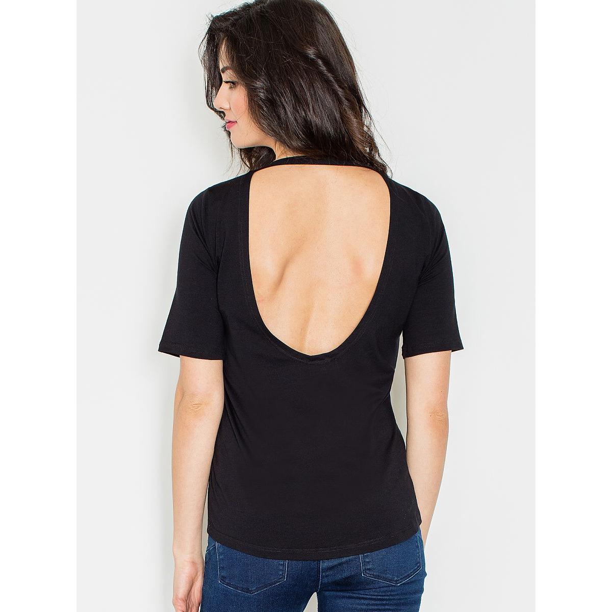 Figl, Damen, Bluse, Bluse, Schwarz, (L)