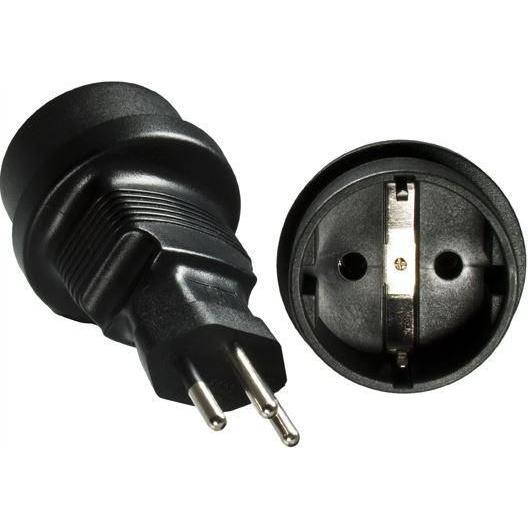 MicroConnect, Reiseadapter, Power Adapt. Brazil - CEE/7 F