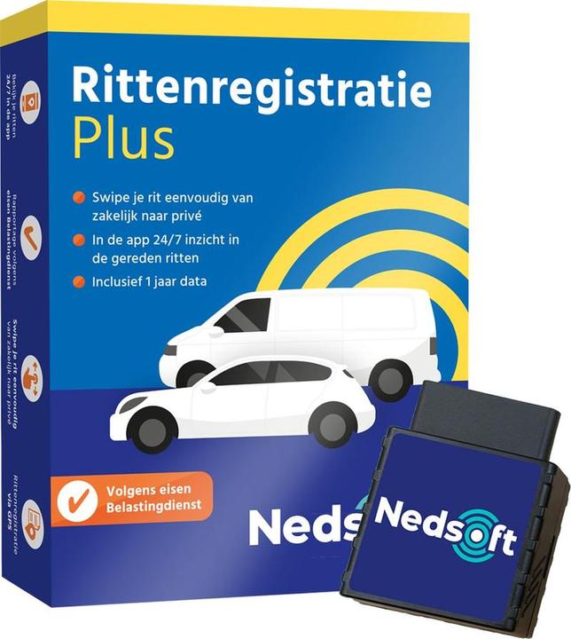 Actual product image Nedsoft RittenRegistratie Plus