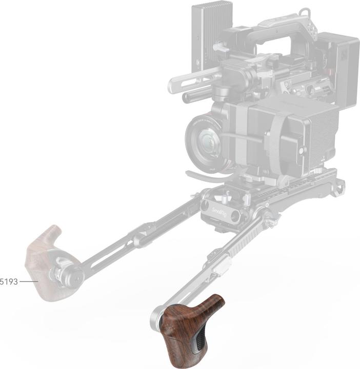 Actual product image SmallRig Haltegriff «ImageGrip» Series Wooden Handle (Grip)