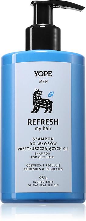 Yope Men Refresh My Hair szampon do włosów 300ml (Liquid shampoo, 300 ml)