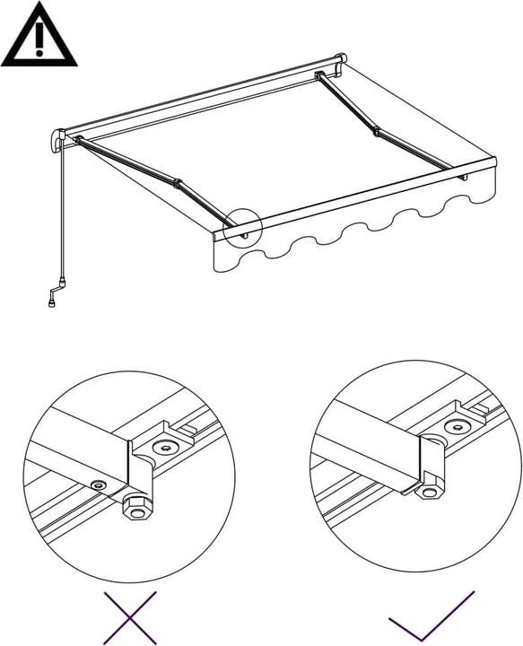 Produktbild vidaXL Markise (3 m)