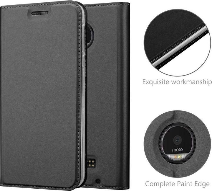 Actual product image Cadorabo Book Classy Style Cover (Motorola Moto Z Play)