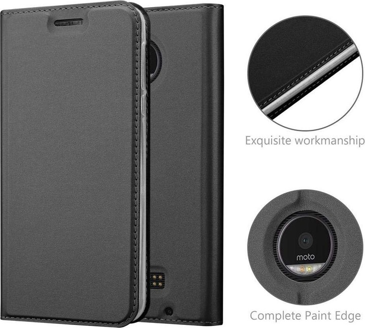 Produktbild Cadorabo Book Classy Style Cover (Motorola Moto Z Play)