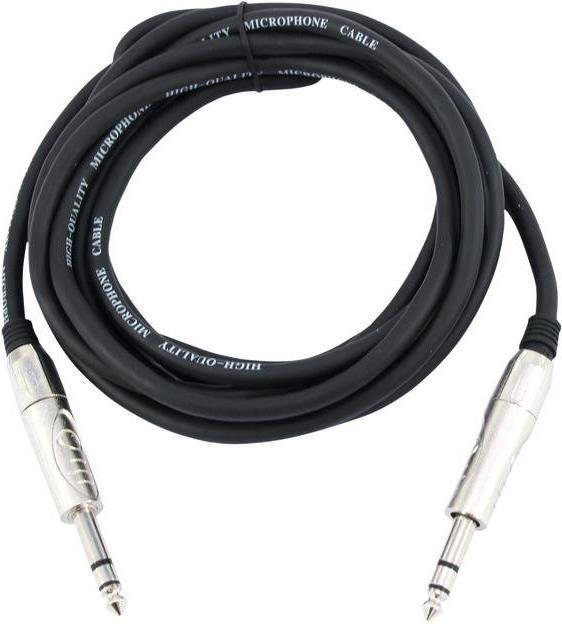 Image du produit Omnitronic Câble jack 6,3 stéréo 3m sw ROAD (3 m, 2,5 mm)