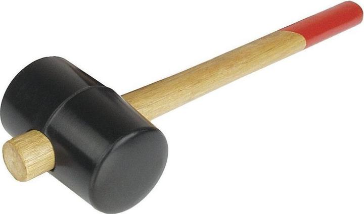 Actual product image Mannesmann Rubber mallet 483 g brothers 709-6 (483 g)