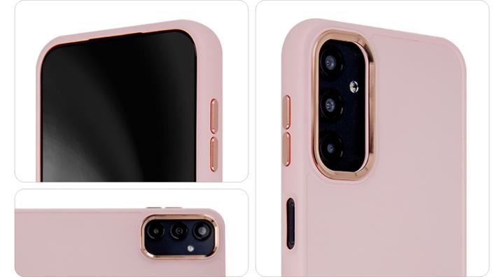 Image du produit Tecto Shield Satin Elegant Case for iPhone 15 Plus 6,7" pink (Apple iPhone 15 Plus)