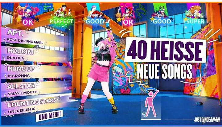 Image du produit Ubisoft Just Dance 2026 (Switch, Allemand, Français, Italien)