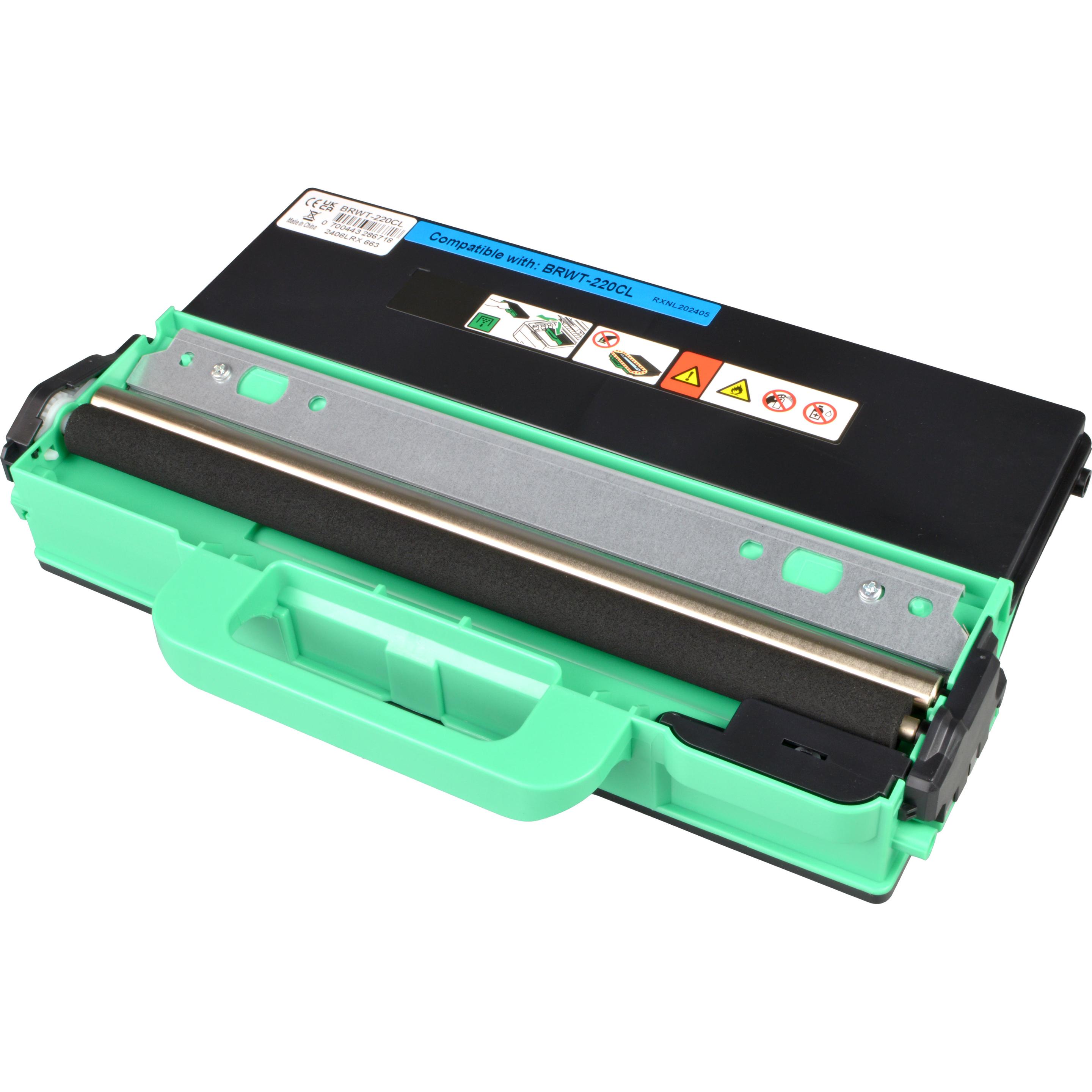 W&P Alternativ Resttonerbehälter ersetzt Brother WT-220CL, Drucker Zubehör