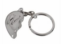 Actual product image Ootb Metal keychain, Broken Heart
