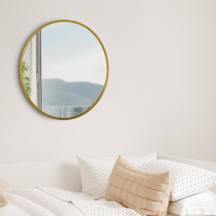 Produktbild CLP Wandspiegel Elsie rund in 4 Grössen, für Wohnzimmer, Schlafzimmer oder Bad (Ø 80 cm, Ø 45 cm, Ø 60 cm, Ø 30 cm)