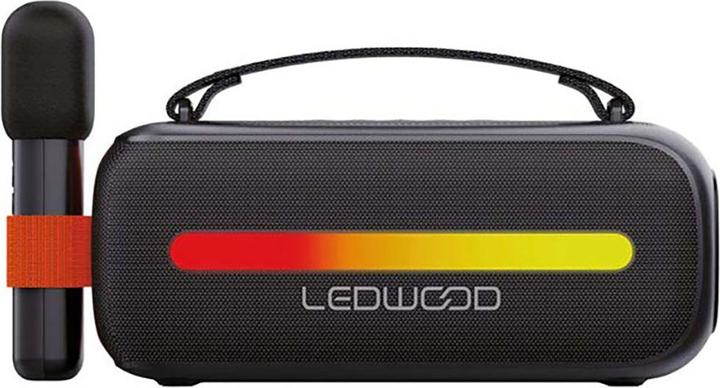 Actual product image Ledwood LD-ACC130-BT-BLK Karaoke-Lautsprecher (6 h)