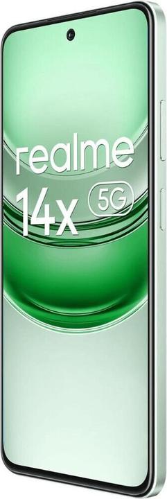 Actual product image realme 14x (128 GB, Peridot green, 6.67", Hybrid Dual SIM, 5G)