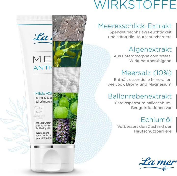 Produktbild La Mer Med+ Anti-Dry Meersalzcreme ohne Parfum (Körpercreme, 50 ml)