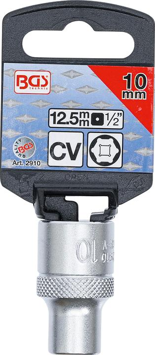 Actual product image BGS Socket, Hexagon 12.5 mm (1/2") Drive 10 mm (10 mm)