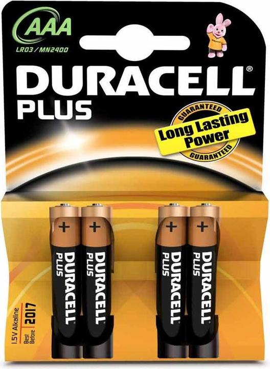 Produktbild Duracell Plus (4 Stk., AAA)
