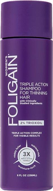 Produktbild Foligain Shampoo against hair loss Triple Action (Women's Shampoo) 236 ml (236 ml, Flüssiges Shampoo)