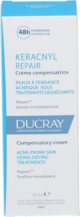 Actual product image Pierre Fabre Ducray Keracnyl Repair Cre (50 ml, 24h cream)