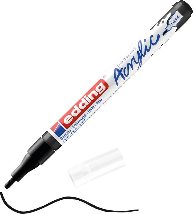 Produktbild Edding Acrylmarker Starter Set 12-teilig (Mehrfarbig, 10 mm, 12 x)